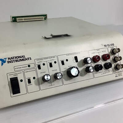 National Instruments NI Elvis Educational Virtual Phototyping Board Base