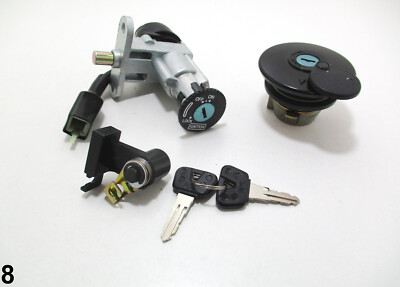 Schlosssatz Zündschloss Tankdeckel / Key Set PGO Big Max 50, HOT-50