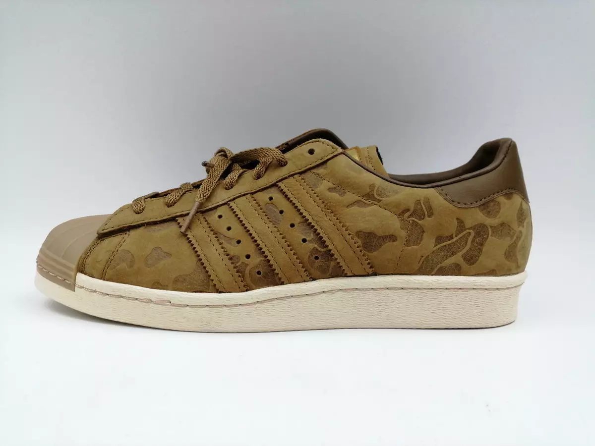 Adidas Super Star 80S Camo NA Size 26.5 Fashion sneakers 010 From Japan