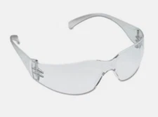 Virtua Protective Eyewear, Clear Frame, Clear Hard-Coat Lens, 20/carton