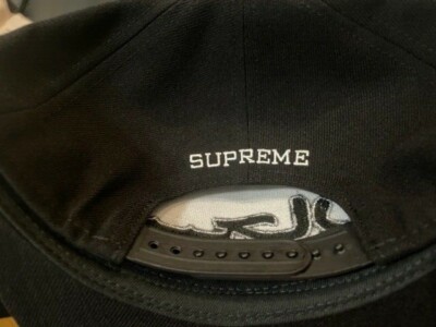 Supreme Arabic Logo 5-Panel Black FW21 NWT Authentic | eBay