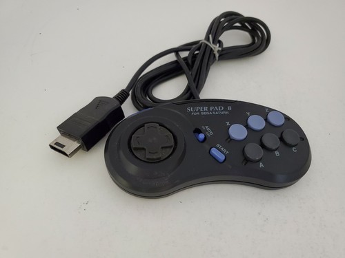 2 NEW SuperPad 8 P-400 Controller Gamepad for Sega Saturn #40K - Picture 9 of 12