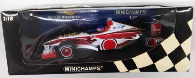 PMA ミニチャンプス　1/18 BAR 01 ビルヌーブ 1999 Minichamps 1/18 BAR 01 J. Villeneuve 1999 180990022 PMA | eBay