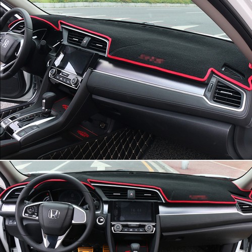 Fit For 2016-2019 2020 Honda Civic CAR Dashboard Dash Mat Non-Slip Sun Cover Pad - Picture 6 of 6