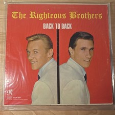 The Righteous Brothers Back to Back Soul Philles 12" 33 RPM Vinyl LP PHLP 4009