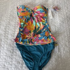 Anne Cole Damskie Tankini Rozmiar M W zestawie opcjonalne paski Fabrycznie nowe z metką
