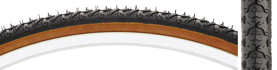 Pack of 2 Kenda Kross Cyclo Tire 700 x 35 Clincher Wire Black/Mocha 60tpi