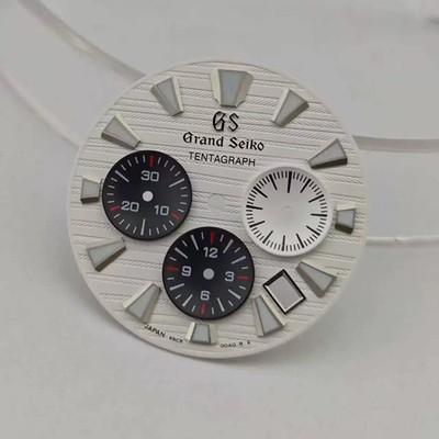 44.5mm Stainless Watch Case+Strap Sapphire for VK63 VK64 Movement 32.5mm Dial