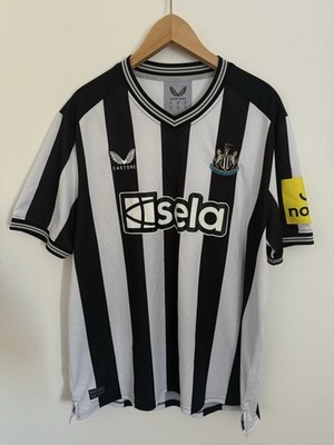 Castore Newcastle United Heimtrikot 2XL schwarz weiß Fußballtrikot NUFC Sela
