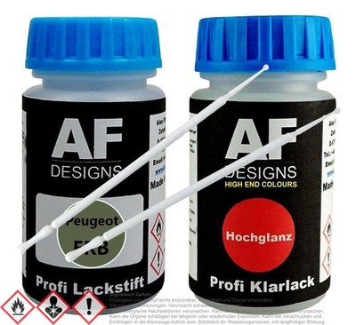 Für Peugeot ERB Vert Bussing Onf Lackstift Klarlack Lacktupfer Autolack Set
