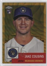 2022 Topps Chrome Platinum Anniversary Gold Wave Refractor 8/50 Jake Cousins 3h1