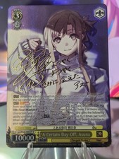 Weiss Schwarz A Certain Day Off, Asuna SP English