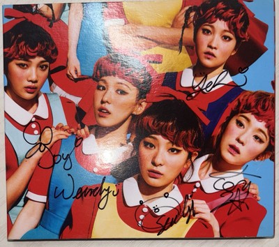 Red Velvet [THE RED] All Member Autographed Signed Album Not