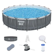 Bestway Steel Pro MAX 18' x 48" Round Pool Set w/LED Light & Remote (Open Box)
