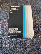 Polaroid Type 667 Coaterless Land Pack Film Exp 7/84 Still Sealed