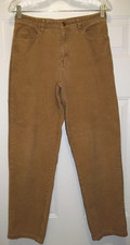 Eddie Bauer Vintage Women s Size 10 Corduroy Pants Khaki 30"X 30"