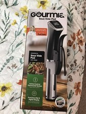 Gourmia GSV140 Sous Vide Pod Immersion Cooker w/ Timer Digital Display