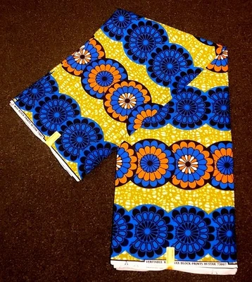 6yards African Ankara good quality (no postage fee till 15dec on all fabrics)