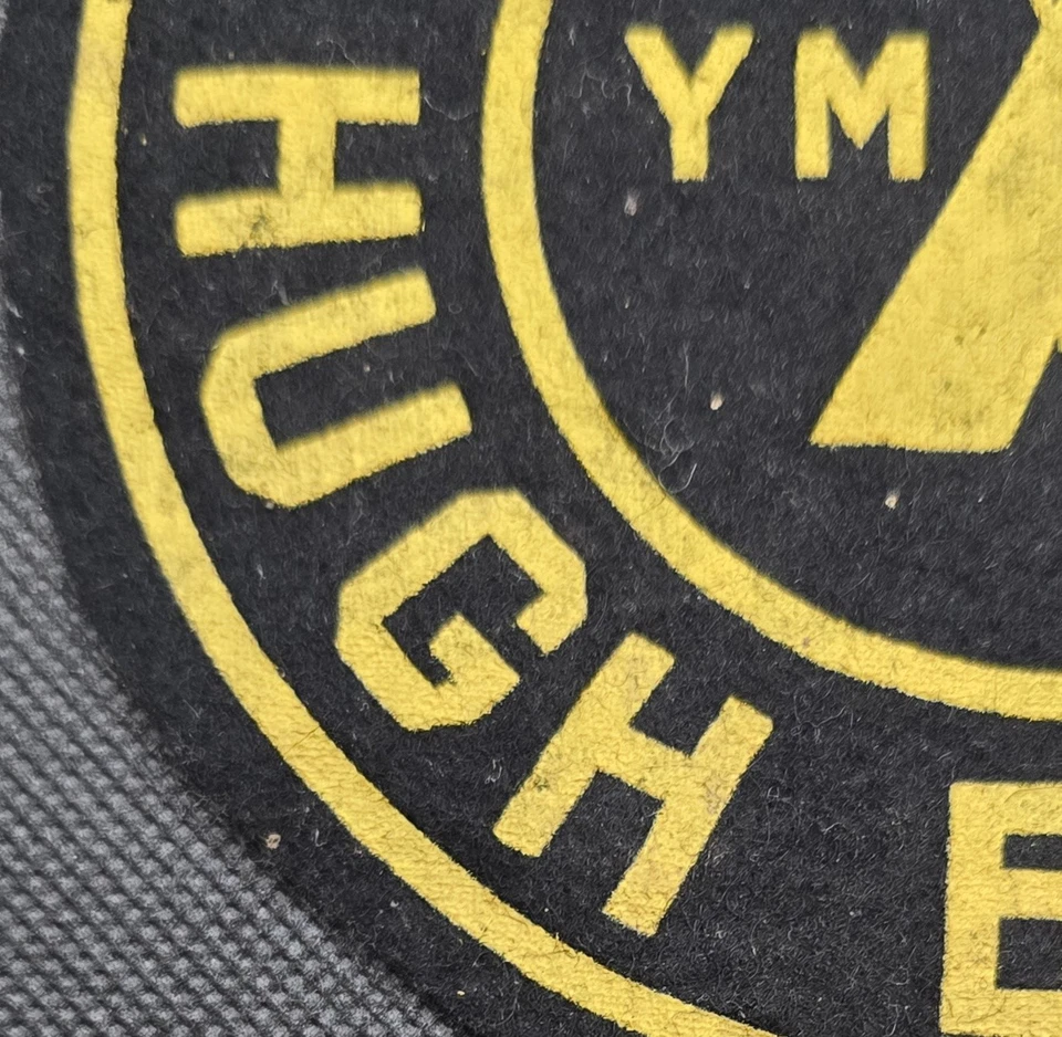 Parche de fieltro vintage de 1940 YMCA Camp Hugh Beaver Poconos PA campamento 5" Foto 3 de 4