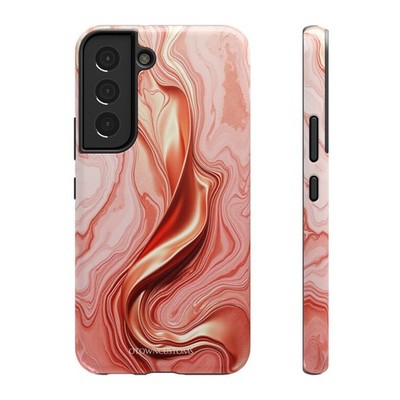 Silk and Copper Flow Phone Case