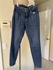 Calvin Klein Jeans Womens 6 Straight Leg Denim Classic Mid Rise Vintage Style