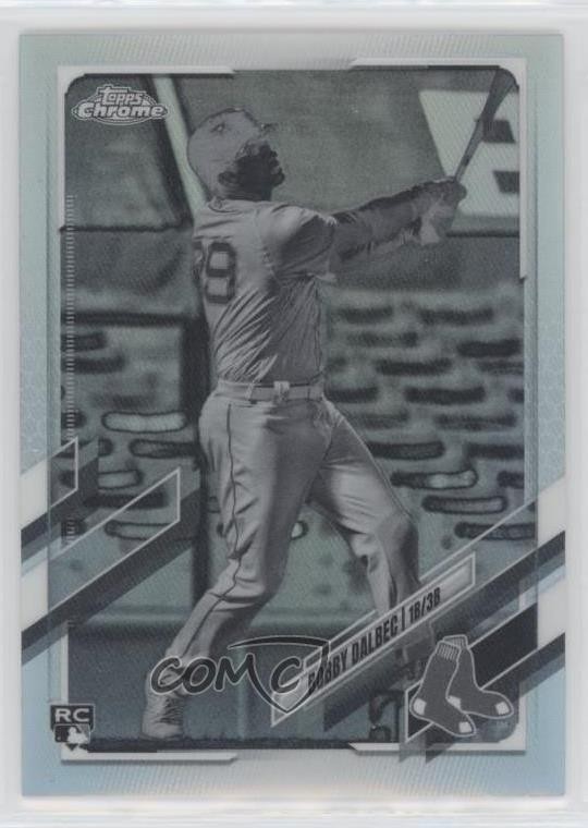 2021 Topps Chrome Negative Refractor Bobby Dalbec #151 hv1