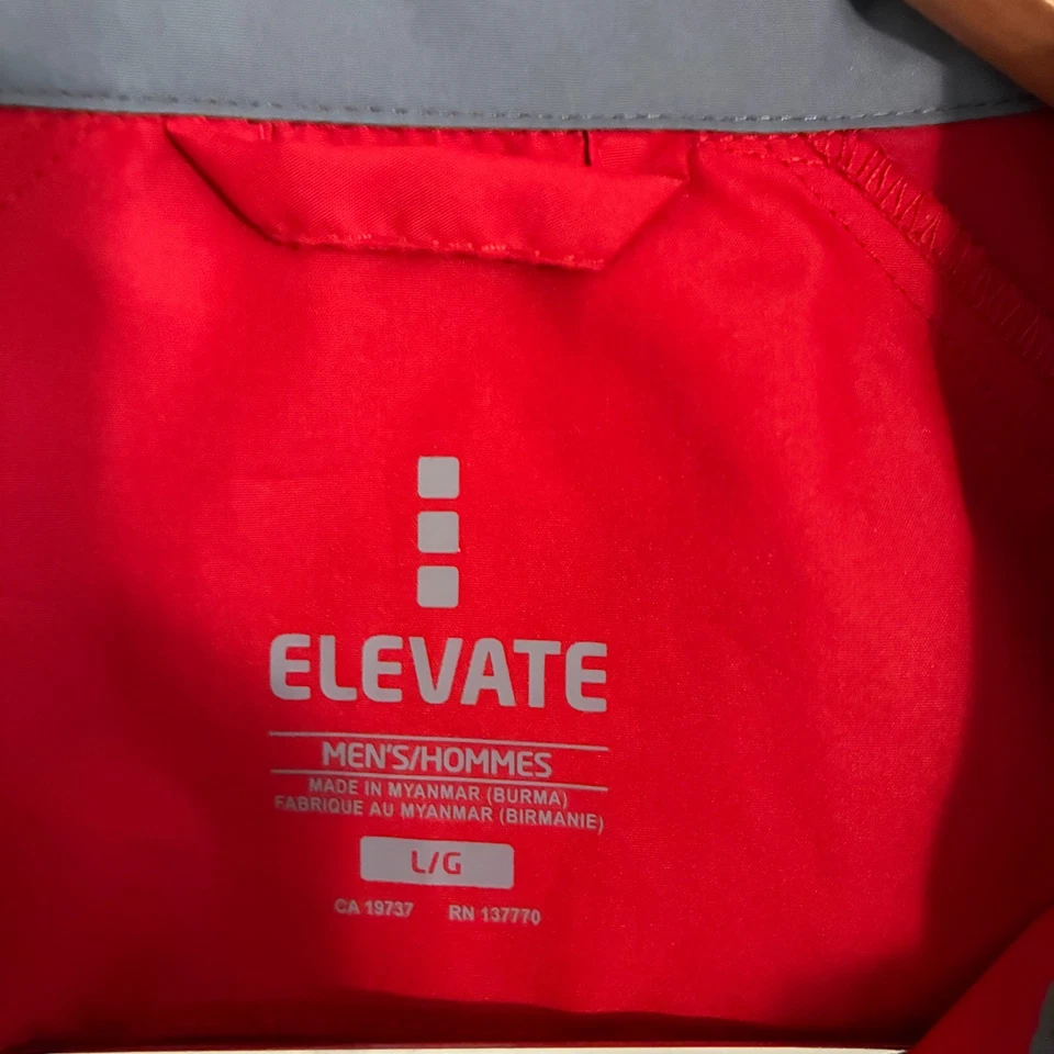 Куртка ветровка Target для сотрудников мужская размер L красная униформа на молнии - Изображение 3 из 4