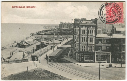 STREET VIEW, CLIFTONVILLE - Kent Postcard - 第 1/2 張圖片
