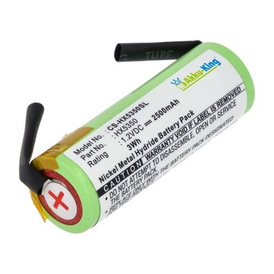 Akku 49 x 17mm für Philips HX6711 HX6730 HX6731 HX6733 HX6903 HX6910 HX6920