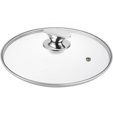 Tempered Glass Lid for Replacement, Clear Cover for Pans and Pots, 8, 9.5, 10...
