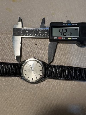 Vintage 1960s 36mm Omega Seamaster 166.032 Cal. 750 Automatic Day