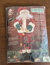 NEW Dimensions "Long Legs" 62178 Chris Noel Craft Kit Santa Christmas