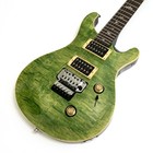 Custom 24 Flame Maple Top Electric Guitar Faded Whale Blue Birds Inlay