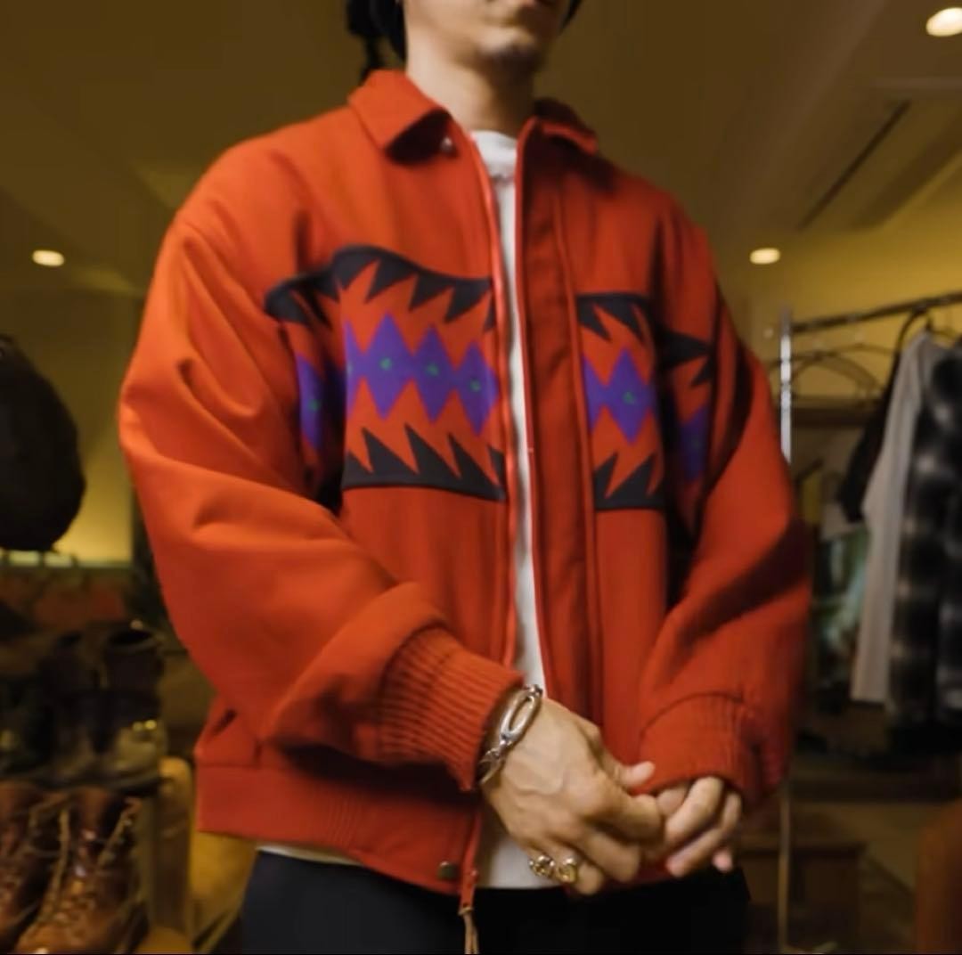 Pendleton Wool Jacket XL Native Pattern Vintage - image 9