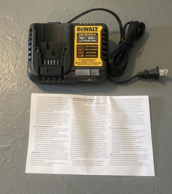 OEM DEWALT DCB1104 12V & 20V Volt MAX Li-Ion 4 Amp Fast Charger Battery Charger