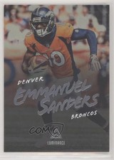2018 Panini Luminance Emmanuel Sanders #14 1k3