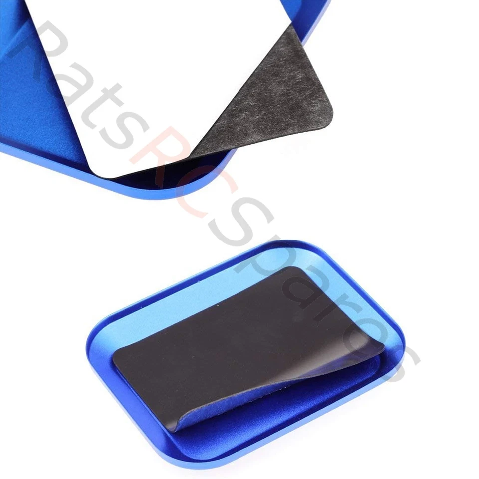 Aluminium Magnetic Screw Holder Tray Mat Pad Tool Repair For RC Cars Planes - UK - Image 4 of 4