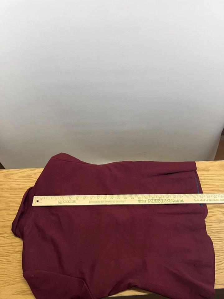 Apt. Terno Blazer Feminino 9 Ventilação Única Tamanho 12 Marrom Gola Gola Manga Longa - Imagem 4 de 4