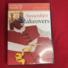Sewing With Nancy Sweatshirt Makeovers DVD Zieman & Mulari 60 Minutes 2005