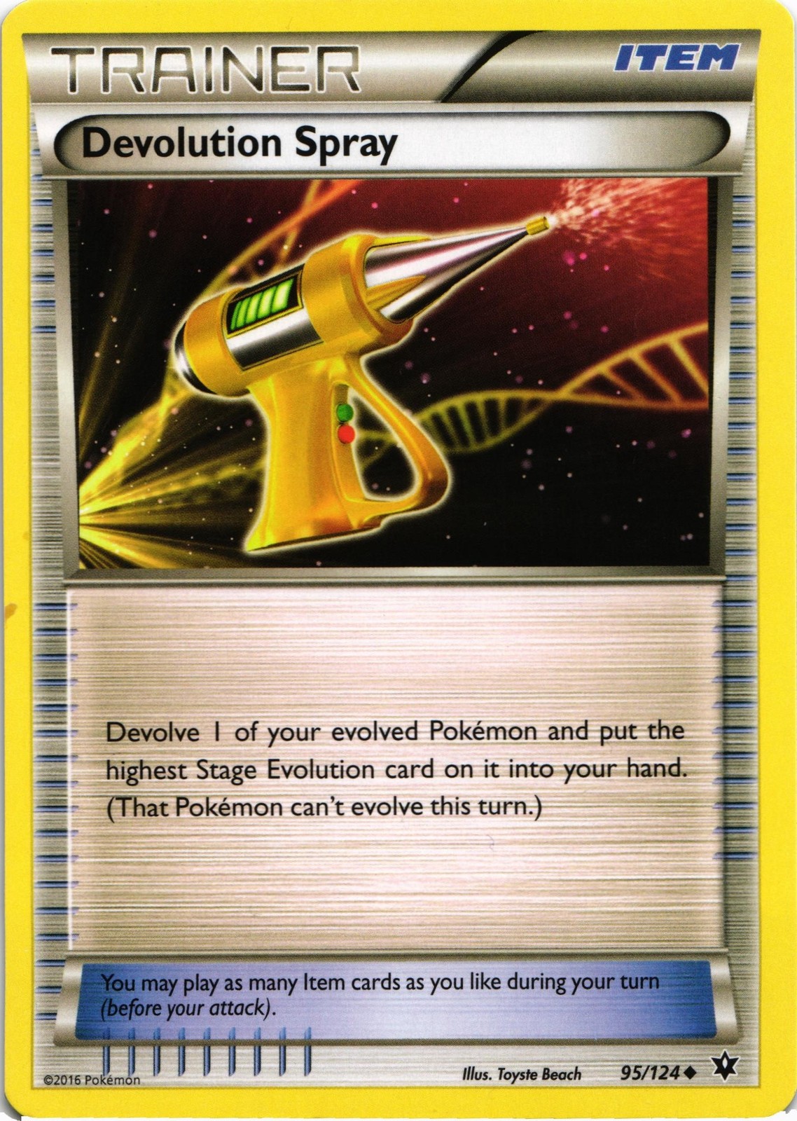 XY - Fates Collide #95/124 Devolution Spray