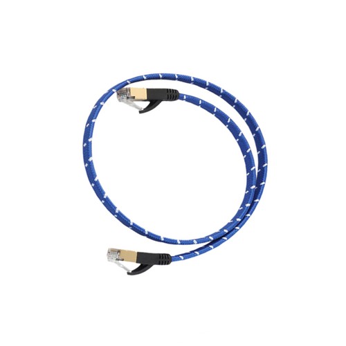 Premium 10 Gigabit Cat 7 Ethernet-Kabel Nylon geflochtene - 第 4/11 張圖片