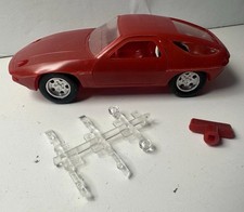 Vintage Lindberg Porsche 928 Style Coupe Speedy Wheels Snap Model 1970s