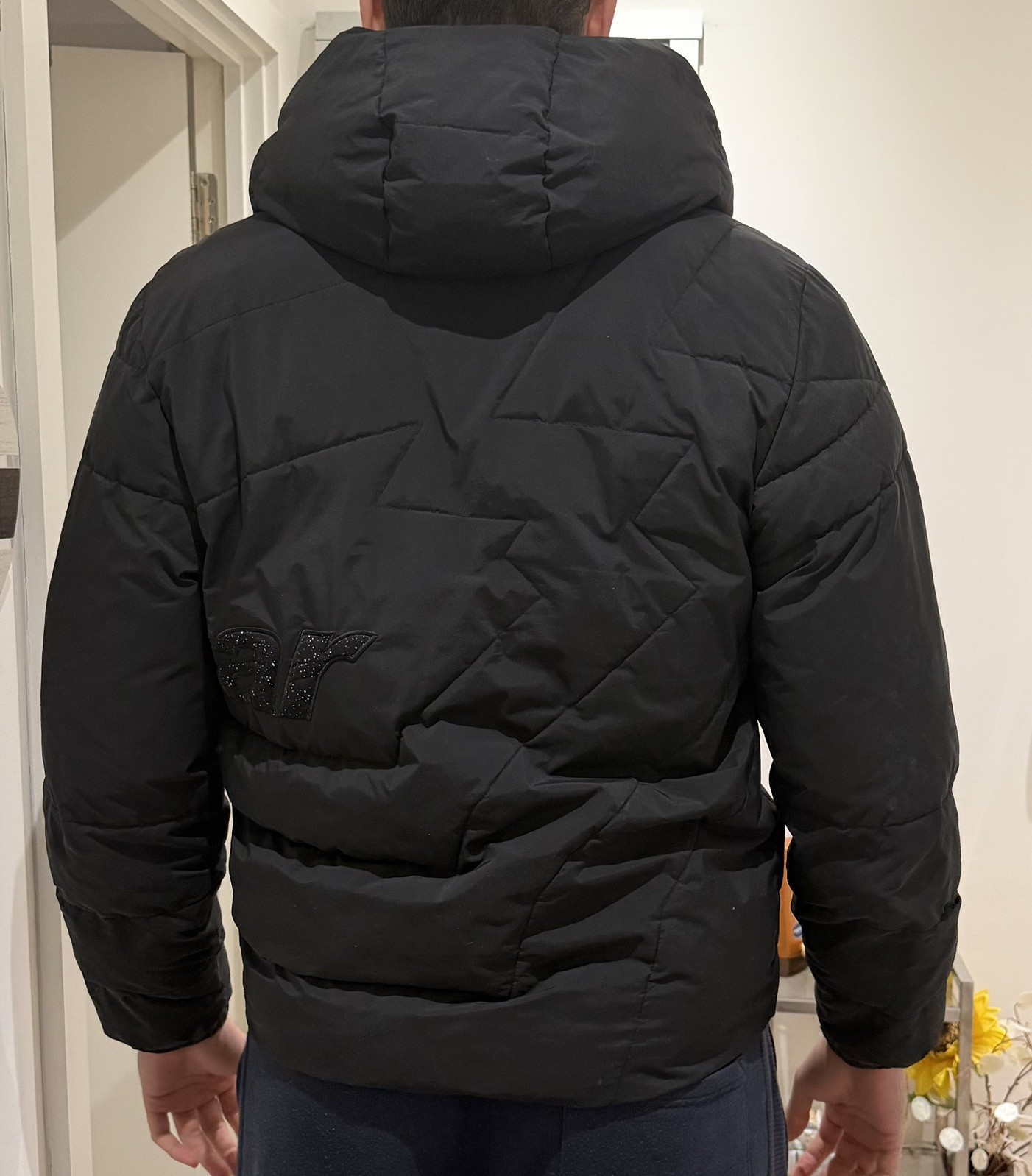 Trapstar Hyperdrive Puffer Jacket “Oreo” Black – … - image 4