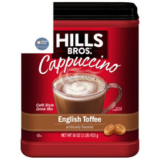 Hills Bros. Cappuccino Mix Rich, Frothy 16 Ounce Pack of 1