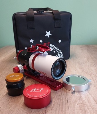 William Zenithstar 61 mm f/5.9 FPL-53 Apo,Flattener, Sonnenfilter, Tasche