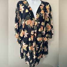 Kamino cinch tie waist new 1x beach resort wear