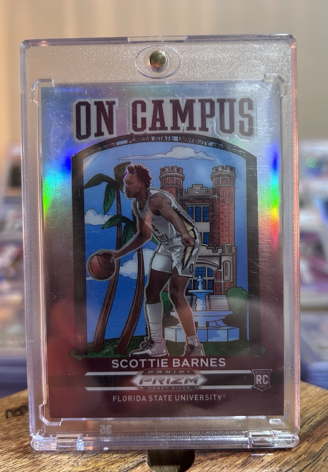 2021-22 Panini Prizm Draft Picks - On Campus Scottie Barnes #5 (RC)