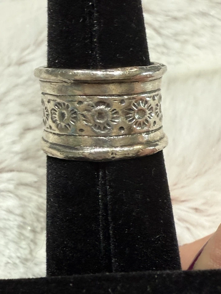 Silpada 925 Sterling Silver Cubic Zirconia Queen for a Day Ring CZ SIZE 5.5 - Image 3 of 4