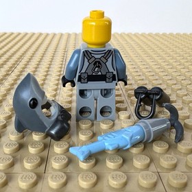 LEGO Ninjago Movie: Shark Army Great White, FISH HOOK njo0326, 70739, 2017 SCUBA