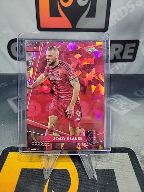 2024 Topps Sapphire MLS Joao Klauss Red Parallel /5 Card #70   St. Louis